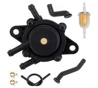 Complete Fuel Pump Assembly 596163 for Garden Tractors Includes Filter Hose Kit Low Pressure Petrol System Upgrade Design