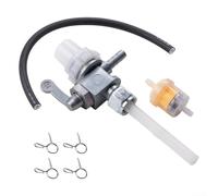 Complete Fuel Tap Replacement Set with Fuel Hose Filter and Snap Rings Designed for Simson For MZ3501 Engine Applications