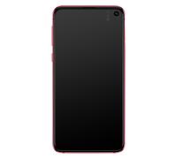 Complete Galaxy S10e LCD Touchscreen Block, Red