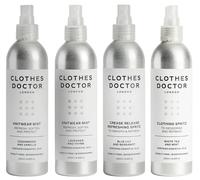 Complete Garment Care Spray Collection - 4 Most-Loved Fragrances for Moth Repellency, Wrinkle Release & Fabric Refresh | Vegan, Cruelty-Free, Made in Britain