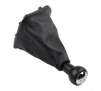 Complete Gear Shift Knob And Boot Set For 207 307 For 308 Black Pu Leather Shifter Handle Replacement Kit Stable Performance Design
