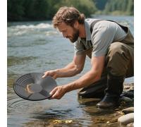 Complete Gold Panning Equipment - Manual Washing System | Prospecting Kit with Gem Hunting Tools, Outdoor Adventure Gear with Digging Function, Gold Panning Set for Treasure Finding