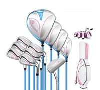 Complete Golf Club Set for Beginners, Right Handed, Includes Cart Bag and Graphite Shafts, Pack of 11 Clubs