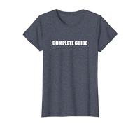 Complete Guide T-Shirt, Women, Heather Blue, S