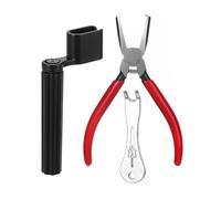 Complete Guitar Care Accessories with Fret Mounting Plier, Comfortable Puller, ABS Texture Guitar Set