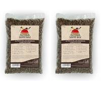 Complete Hedgehog Food For Hedgehogs 750g - Wheat Poultry Meal and Maize - Barley Fat and Essential Minerals - Seedzbox Hedge Hogs Food - Donation to OneTreePlanted (Pack of 2)