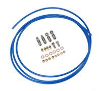 Complete Hydraulic Disc Brake Hose Banjo Connector Kit for Hope Bicycles Suitable for Front and Rear Calipers and Brake Levers, Materials (Blue)