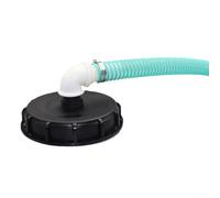Complete IBC Cover Kit with Spiral Hose and Accessories for Efficient Automatic Filling Machine Use (32mm)