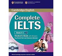 Complete IELTS Bands 4-5 Student's Book with Answers with CD-ROM: (Complete)
