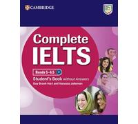 Complete IELTS Bands 5-6.5 Student's Book without Answers