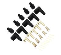 Complete Ignition Coil Boot With Rubber And Brass Terminals For 4 Cylinder Engines Motorcycle And Car Automotive Brass Terminal Plugs Wire Kit
