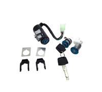 Complete Ignition Lock Set With Key Switch Seat Lock And Fuel Tank Cap Compatible With Dio 50 AF17 AF18 4-Wire