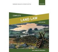Complete Land Law: Text, Cases, and Materials