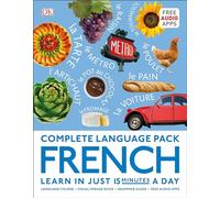 Complete Language Pack French: French Easy Grammar / French Visual Phrasebook / 15-minute French