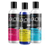 Latex Care Complete Set 100 - Easy Glide 100 ml - Perfect Shine 100 ml - Special Wash 100 ml - Silicone Oil Rubber Silicone Dressing Aid Detergent