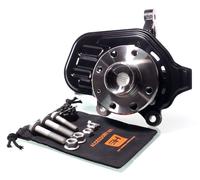 Complete Left Steering Knuckle for Opel COMBO 01-11,CORSA C 00-16 /4- BOLT HUB/