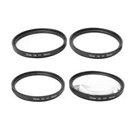 Complete Lens Filter Accessories Kit, Optical Glass Macro Close Up 1 2 4 10 Lens Filter Kit 58 mm for Canon/Nikon/Sony Cameras