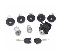 COMPLETE LOCK SET IGNITION SWITCH LEFT RIGHT DOOR LOCK TRUNK LOCK for Ford TRANSIT CONNECT MK6 2000-2006 YC15V22050YG 4119503 Door Lock Barrel Set