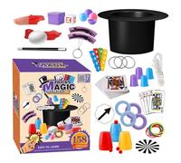 Complete Magic Game for Kids: for Beginners, Complete Toy Content, Easy | Learning with Video Instructions, Fun Experience for All Ages, Cultivate