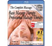 Complete Massage Pack plus Free Workbook: Basic & Professional Massage Therapy plus free bonus movie So, You Want To Be