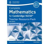 Complete Mathematics for Cambridge IGCSE® Teacher Resource Pack (Extended) (Core and Extended Mathematics for Cambridge IGCSE)