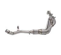 Complete Motorcycle Exhaust System Silencer 51mm Front Head Connection Pipe For Kawasaki Z900 A2 2017-2024 Accessories Systems