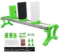Complete Optical Bench Experiment Kit, Pinhole Imaging & Light Reflection Instrument With Graduated Guide Rail And Slider, Detachable Physical Optics Set With Storage Case