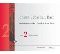 Complete Organ Works, Vol.2 - with CD-Rom - Preludes & Fugues II - Breitkopf Urtext - New Edition in 10 Volumes - Organ - (EB 8802)