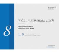 Complete Organ Works, Vol.8 - with CD-Rom - Organ chorales of the Leipzig manuscript (""Great Eighteen Chorales"") - Breitkopf Urtext - New Edition in 10 Volumes - Organ - (EB 8808)