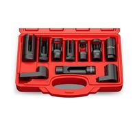 Complete Oxygen Sensors Socket Wrench Set with Extended Leverage and Thickened Construction for Easy Car Maintenance and Repair Oxygen Sensors Removal Tool
