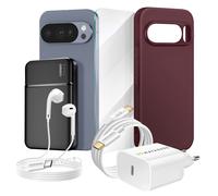 Complete Pack for Pixel 10 Pro Case, Glass, Chargers, External Battery,