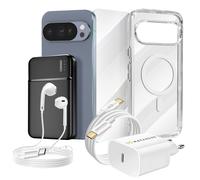 Complete Pack for Pixel 10 Pro Case, Glass, Chargers, External Battery,