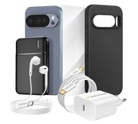 Complete Pack for Pixel 10 Pro Case, Glass, Chargers, External Battery,