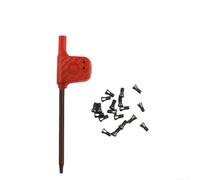 Complete pack of 20 custom Torx insert screws for compatibility with all models of carbide inserts on lathe tools (M5 x 12)