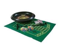 COMPLETE PARTY ROULETTE SET 6"/10"/16" MASSIVE INCLUDES FELT RAKE CHIPS BALLS[10" WHEEL]