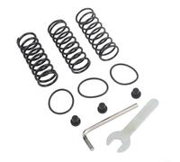 Complete Pedal Return Spring Kit for Logitech G25, G27, G29, G920, G923 Racing Wheels - Metal Brake, Throttle & Clutch Spring Upgrade, 6 cm, Black, 1-Piece