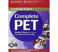 Complete PET Student's Book with answers with CD-ROM