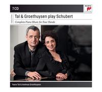 COMPLETE PIANO MUSIC FOR FOUR HANDS - TAL & GROETHUYSEN 7 CD NEW SCHUBERT,FRANZ