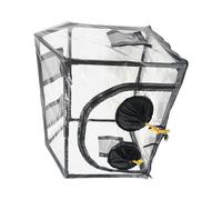Complete Plant Growing Set Includes Clear Shelter and Selection of Base Mat for Beginners Clear Mushroom Tent