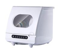 Complete Portable Countertop Dishwasher with Built-in Water Tank 5 Programs Baby Care Glass & Fruit Wash White