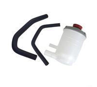 Complete Power Steering Reservoir Tank & Hose Kit for Honda Accord 2003-2007 Plastic Assembly Direct Fit Part