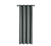Complete Privacy Blackout Curtains with Superior Thermal Insulation Features (Dark grey)