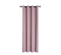 Complete Privacy Blackout Curtains with Superior Thermal Insulation Features (Pink)