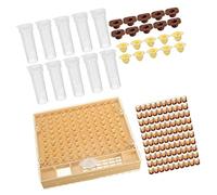 Complete Queen Rearing Kit Cell Cups Box Queen Bee Cage Beekeeping Tools