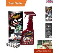 Complete Quik Clay Bar Starter Kit - 80g Clay & Detailing Spray for Your Vehicle