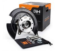 Complete R+L Steering Knuckle for Dacia SANDERO I (BS)ABS RING96TEETH,HUB21TEETH