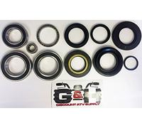 COMPLETE Rear Differential & Axle Bearing Seal Kit for 2007-2013 Honda TRX 420 Rancher ATV