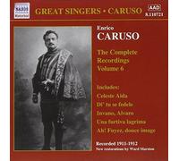 Complete Recordings, Vol. 6 by Enrico Caruso (2001-06-11)