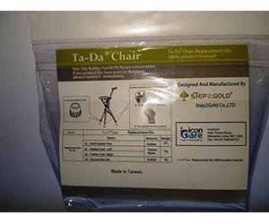Complete Replacement Ferrule/feet Set for The Ta-Da® Seat Stick/Chair - The Walking Cane/Stick That converts to a Tripod Chair