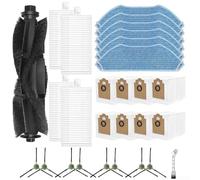 Complete Replacement Parts Pack For Lefant M2 Pro M2S Pro Including Main Brush Filters Mop Cloths Side Brushes Dust Bags For Effective Cleaning(B)